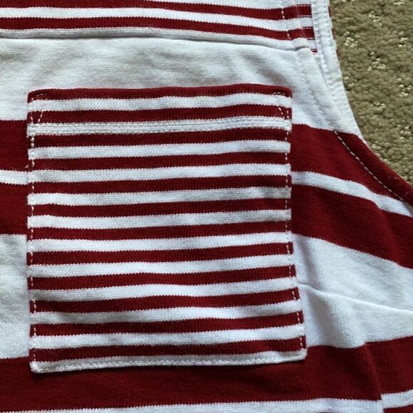 Banana Republic tank top. Size Small. Red and White. Excellent condition. - Picture 3 of 4